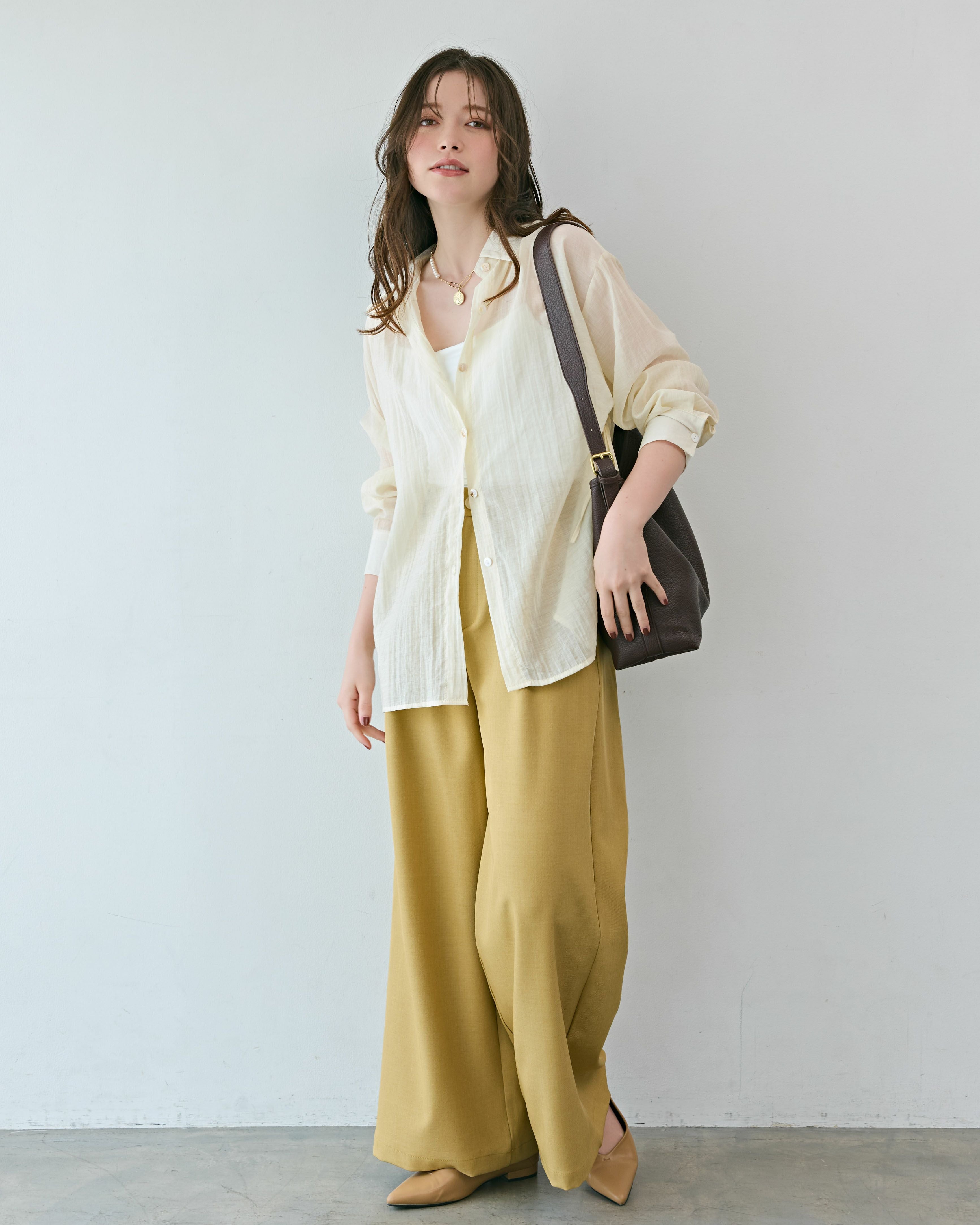 タック入りベーシックワイドパンツ | anchic(アンシック)